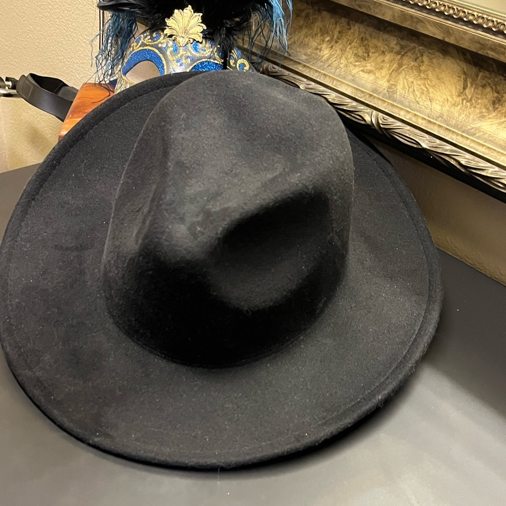 Classic Black Fedora Hat